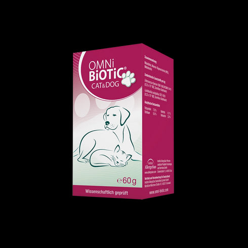 Eine Packung OMNi-BiOTiC CAT & DOG, Pulver 60 Gramm